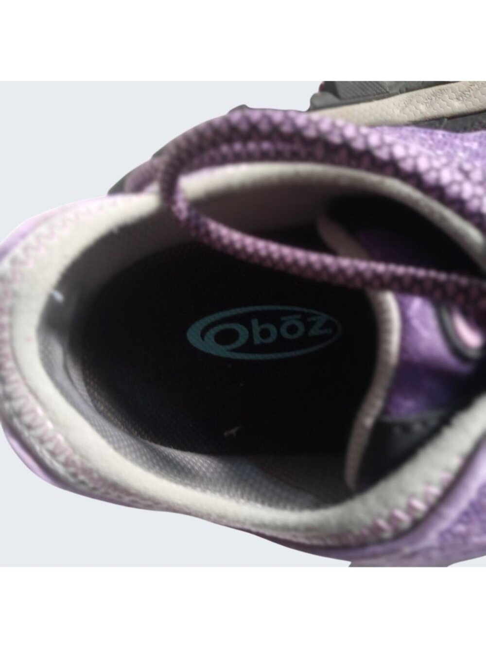 Oboz Womens Pika Hiking Shoe Purple Size USA 10.5 Walking Trails Gorpcore - Picture 15 of 16